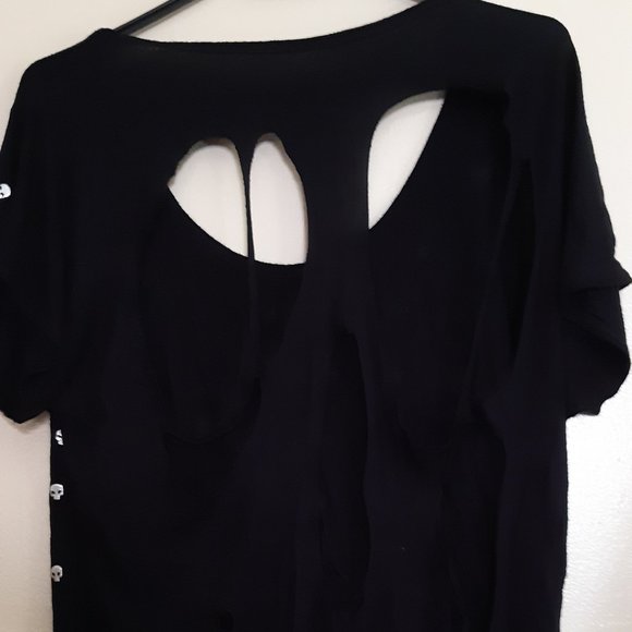 Oversize silver skulls shirt - Picture 3 of 3